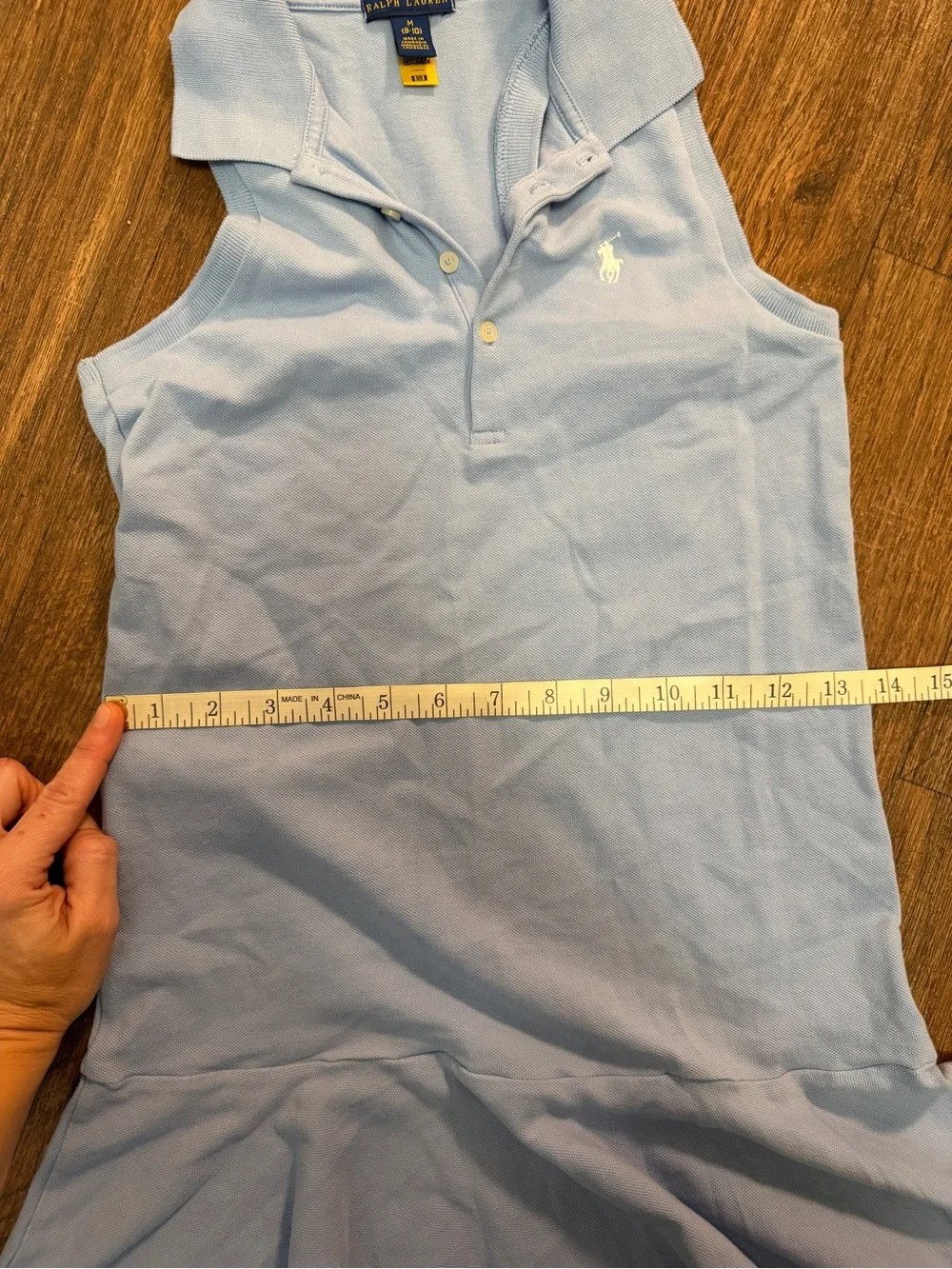 Polo by Ralph Lauren Light Blue Polo Dress